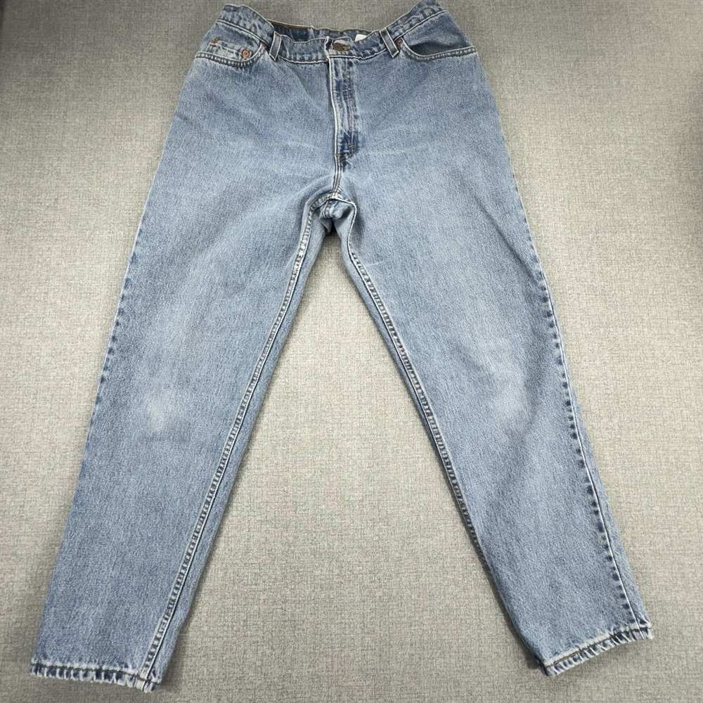 Vintage Levi's 550‎ Jeans Womens 16 Reg Blue Denim Relaxed Fit Tapered Leg USA M - Picture 2 of 12